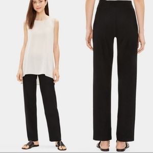 Eileen Fisher Stretch Knit Crepe  Pull-on Pants